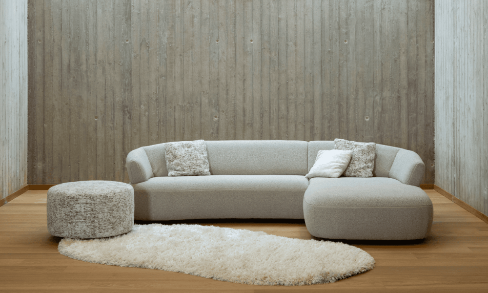 Design bank bij Houweling Interieur.